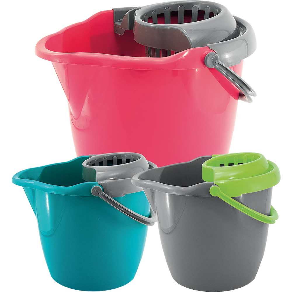 sprzęt biurowy 2 alibiuro.pl WIADRO OKRĄGŁE 12 L WYCISKACZ YWIADOWYC12BEN 69