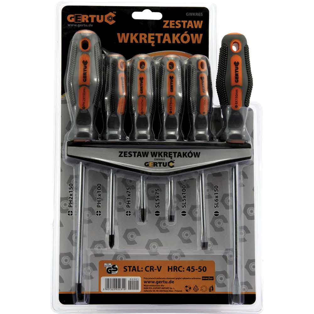 sprzęt biurowy 2 alibiuro.pl ZESTAW WKRĘTAKÓW GWKR6S 94