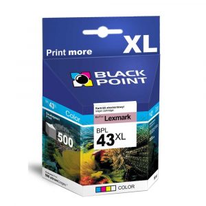 sprzęt biurowy 3 alibiuro.pl BPL43XL Ink Tusz BP Lexmark BLIS BlackPoint BPL43XL SGL43XLBMKW 22