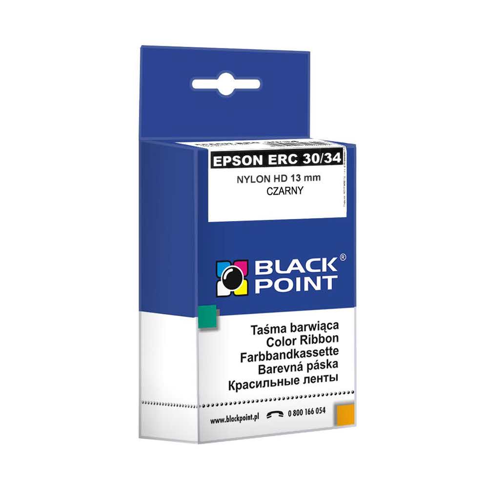 sprzęt biurowy 3 alibiuro.pl KBPE30BK Ribbon BP Epson ERC30 34 BlackPoint KBPE30BK BTEP0030BBW 52