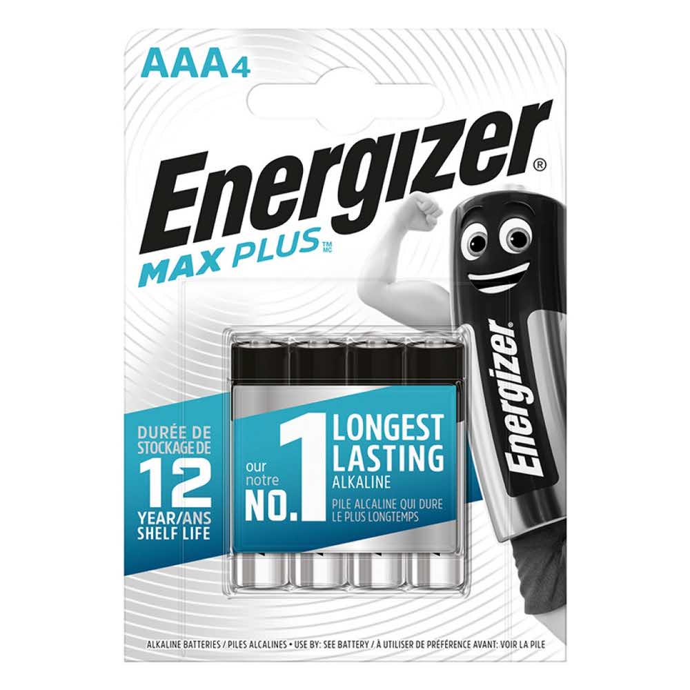 sprzęt biurowy 4 alibiuro.pl Bateria ENERGIZER Max Plus AAA LR03 1 5V 4szt. 27