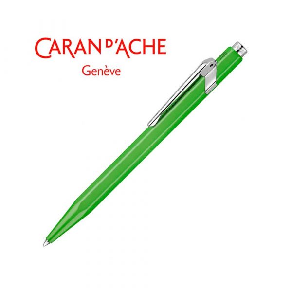sprzęt biurowy 4 alibiuro.pl Długopis CARAN D Inch ACHE 849 Line Fluo M zielony 80
