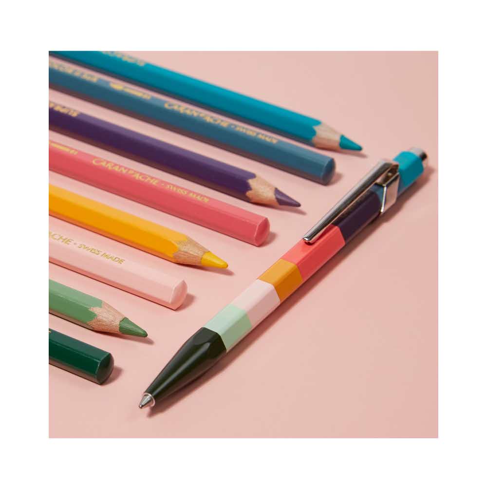 sprzęt biurowy 4 alibiuro.pl Długopis CARAN D Inch ACHE 849 Paul Smith 3 Petrol Blue M w pudełku niebieski 25