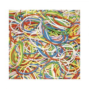 sprzęt biurowy 4 alibiuro.pl Gumki recepturki DONAU 100g mix kolorów 52