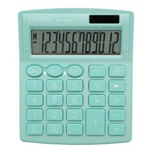 sprzęt biurowy 4 alibiuro.pl Kalkulator biurowy CITIZEN SDC 812NRGRE 12 cyfrowy 127x105mm zielony 76