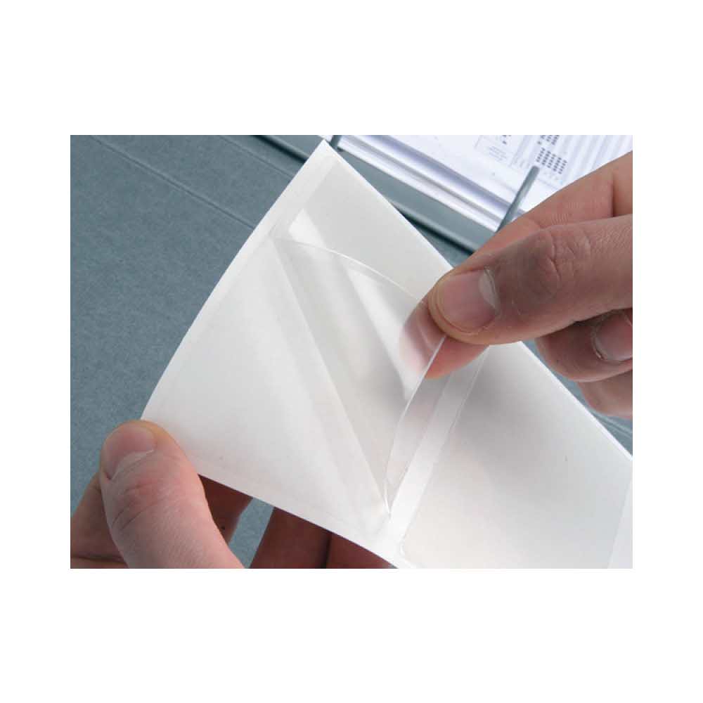 sprzęt biurowy 4 alibiuro.pl Kieszeń samoprzylepna Q CONNECT A5 158x220mm 10szt. transparentna 63