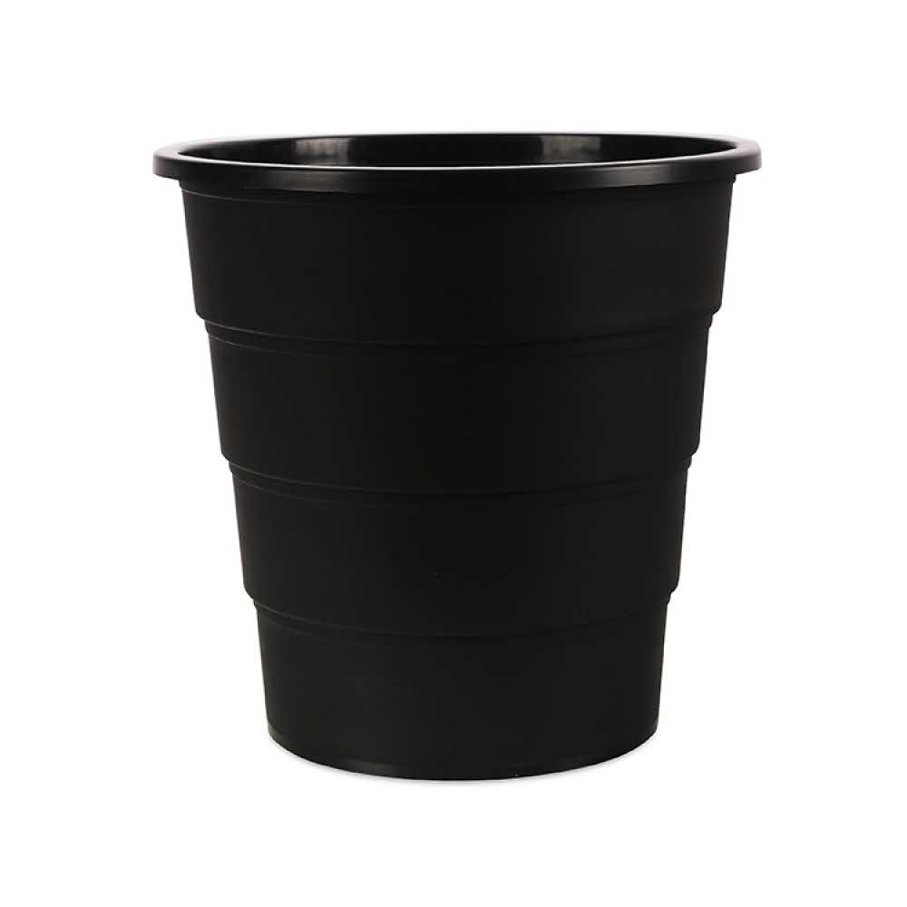 sprzęt biurowy 4 alibiuro.pl Kosz na śmieci OFFICE PRODUCTS pełny 16l czarny 19