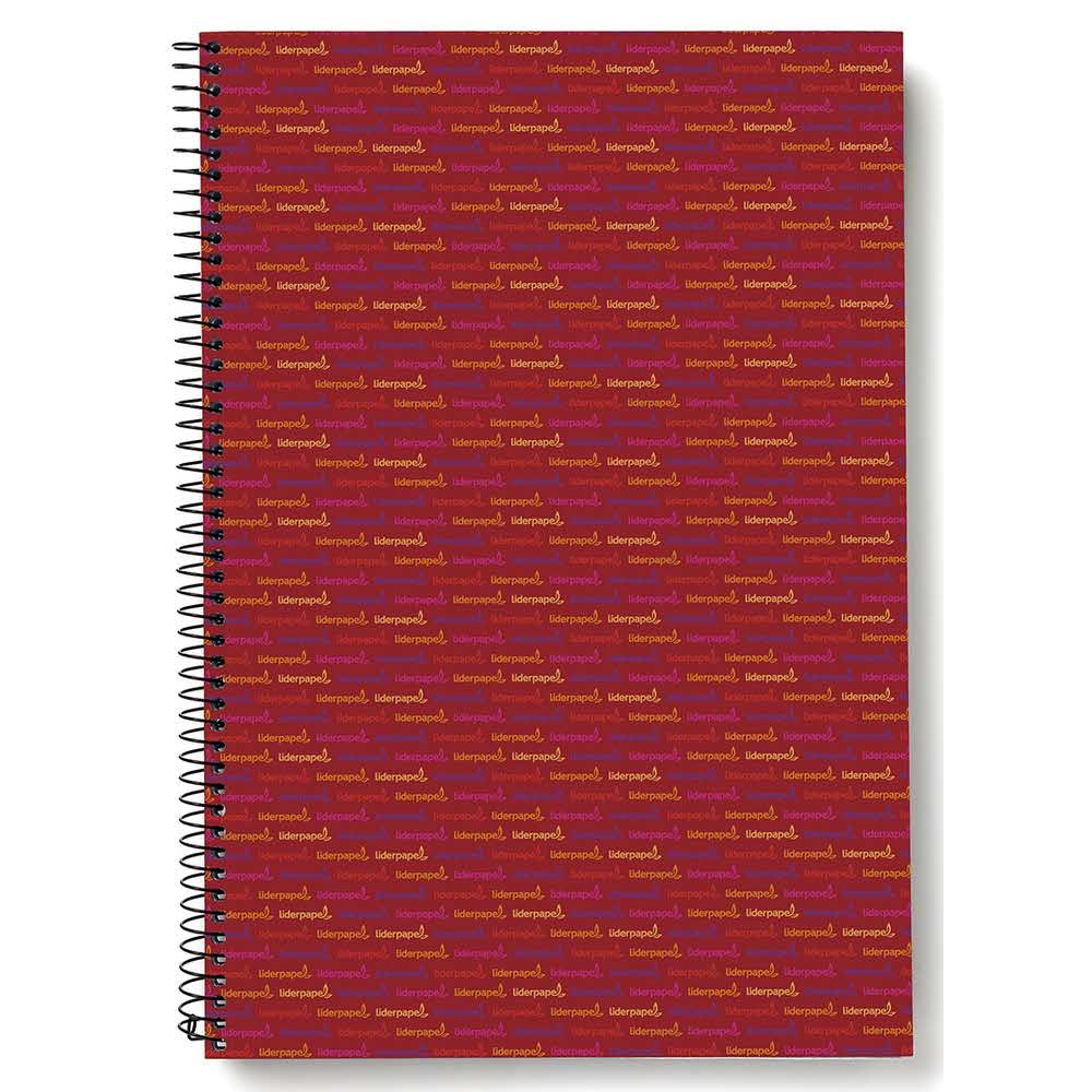 sprzęt biurowy 4 alibiuro.pl Kołonotatnik LIDERPAPEL Multi A4 w kratkę 140 kart. 70gsm perforacja 18