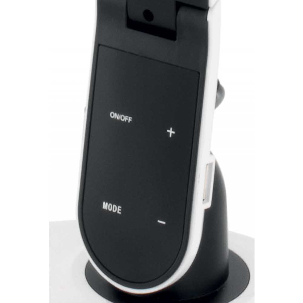 sprzęt biurowy 4 alibiuro.pl Lampka LED REXEL ActiVita Strip biało czarna 60