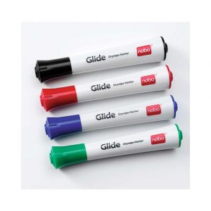 sprzęt biurowy 4 alibiuro.pl Marker do tablic NOBO Glide Drymarker okrągły 1 3mm 4szt. mix kolorów 83 sprzęt biurowy 4 alibiuro.pl Marker do tablic NOBO Glide Drymarker okrągły 1 3mm 4szt. mix kolorów 83
