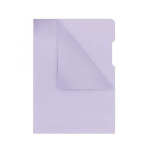sprzęt biurowy 4 alibiuro.pl Obwoluta DONAU typu L PP A4 krystal 180mikr. fioletowa 93