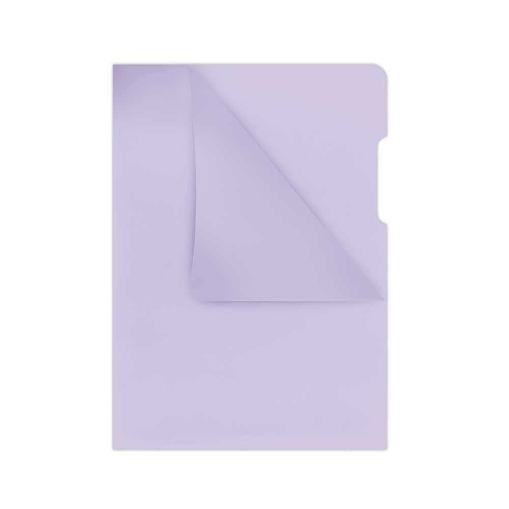 sprzęt biurowy 4 alibiuro.pl Obwoluta DONAU typu L PP A4 krystal 180mikr. fioletowa 93