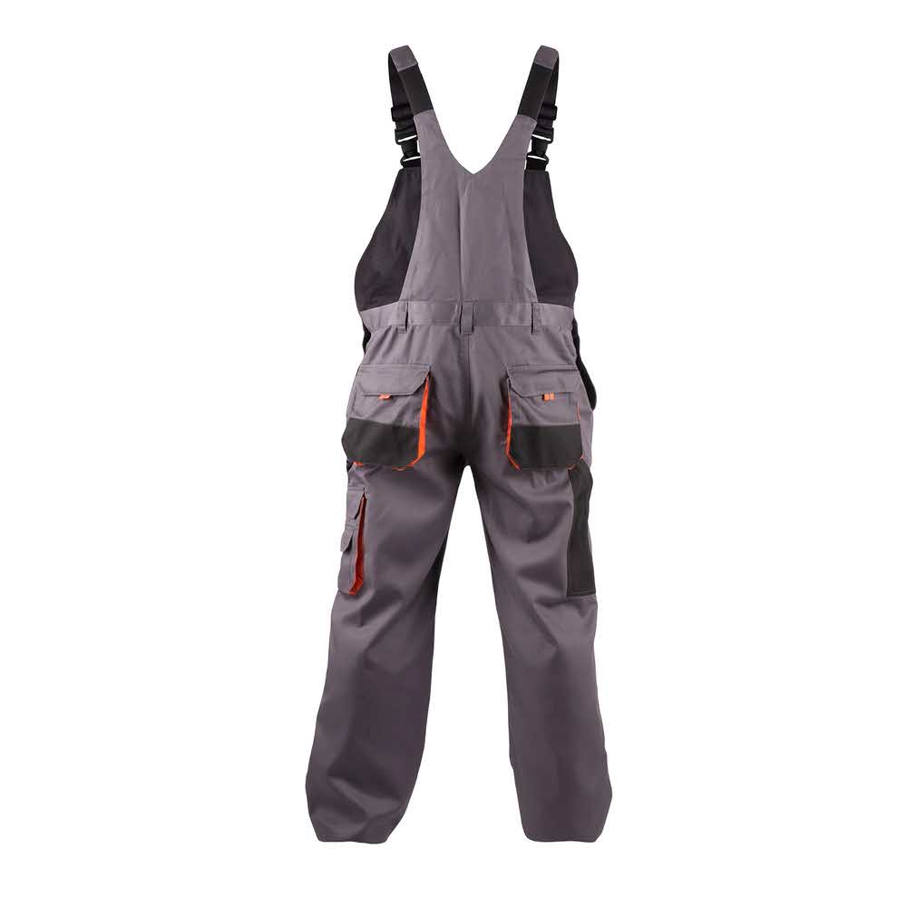 sprzęt biurowy 4 alibiuro.pl Ogrodniczki ekon. Philip BE 01 004 bawełna poliester rozm. 54 szaro pomarańczowe 54