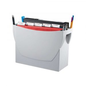 sprzęt biurowy 4 alibiuro.pl Pojemnik na teczki zawieszkowe HAN Swing polistyren A4 szary 39