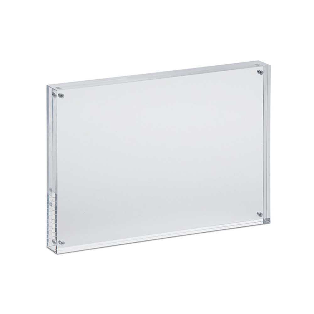 sprzęt biurowy 4 alibiuro.pl Ramka na zdjęcia MAUL akrylowa 211x149x30mm transparentna 46