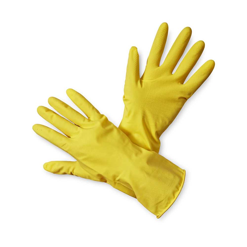 sprzęt biurowy 4 alibiuro.pl Rękawice ekon. Latex HS 05 001 gospodarcze lateks rozm. 8 żółte 80