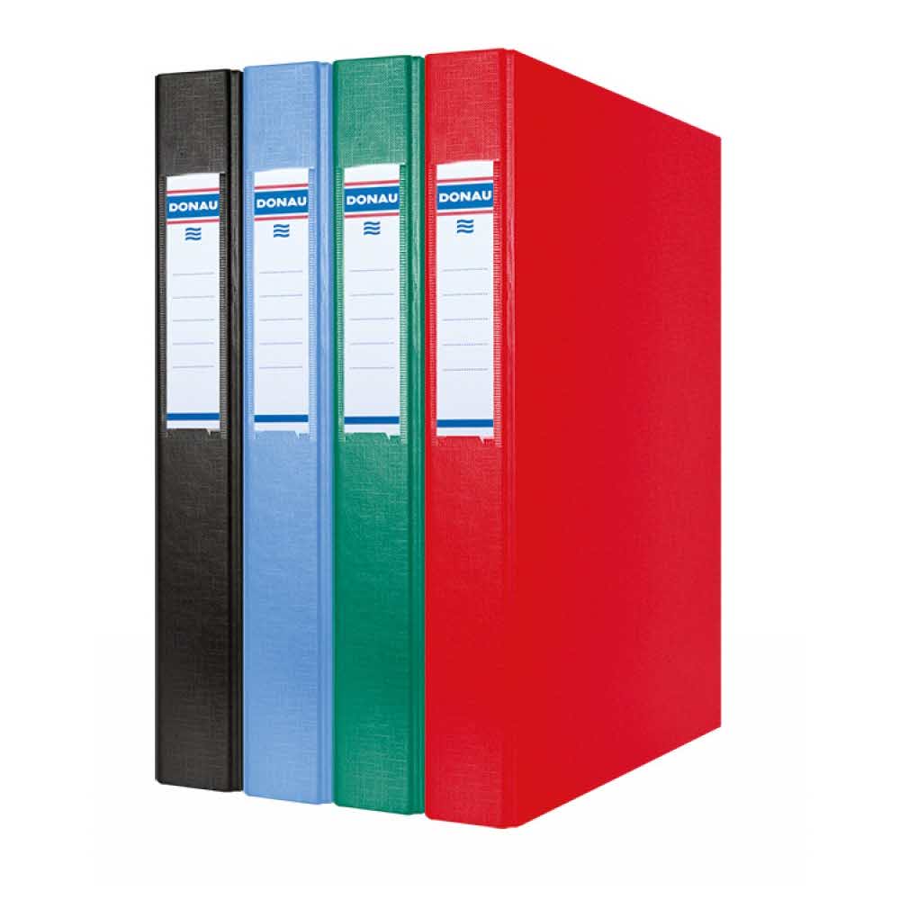 sprzęt biurowy 4 alibiuro.pl Segregator ringowy DONAU PP A4 2R 25mm niebieski 70