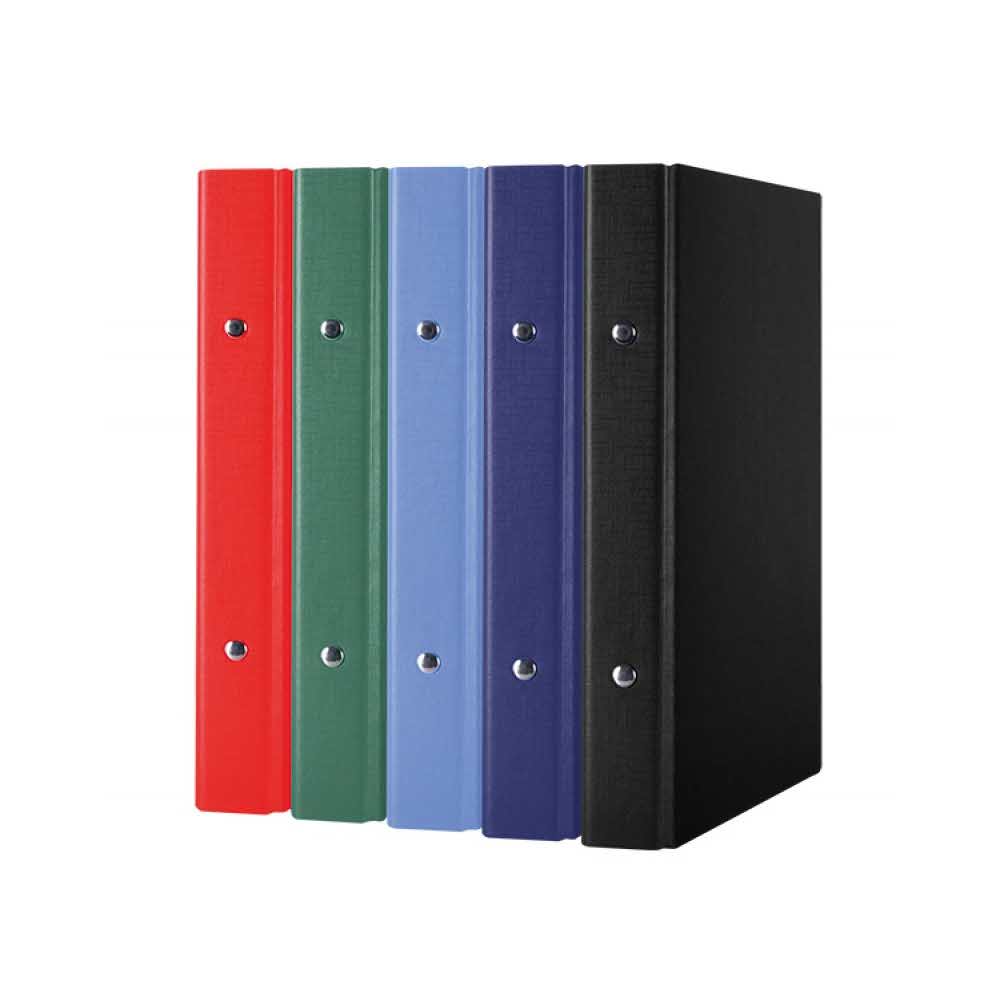 sprzęt biurowy 4 alibiuro.pl Segregator ringowy DONAU PP A5 2R 20mm czerwony 44