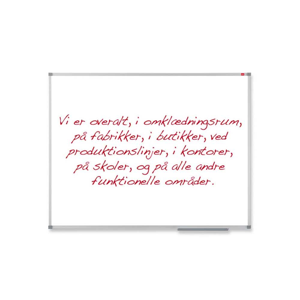 sprzęt biurowy 4 alibiuro.pl Tablica suchoś. magn. NOBO Classic 180x120cm stal lakierowana rama alu. 47