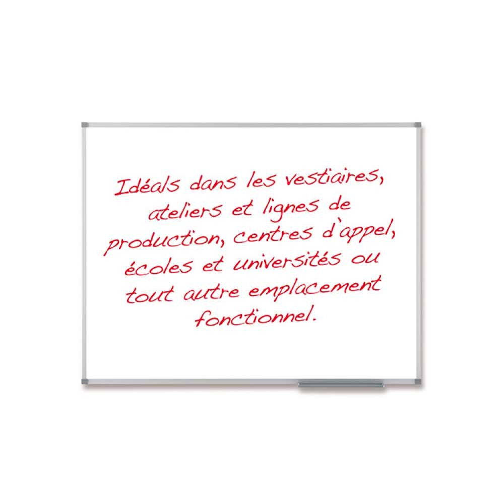 sprzęt biurowy 4 alibiuro.pl Tablica suchoś. magn. NOBO Classic 90x60cm stal lakierowana rama alu. 25