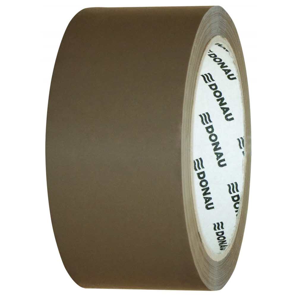 sprzęt biurowy 4 alibiuro.pl Taśma pakowa DONAU Solvent 48mm 60m 42mikr. brązowa 85