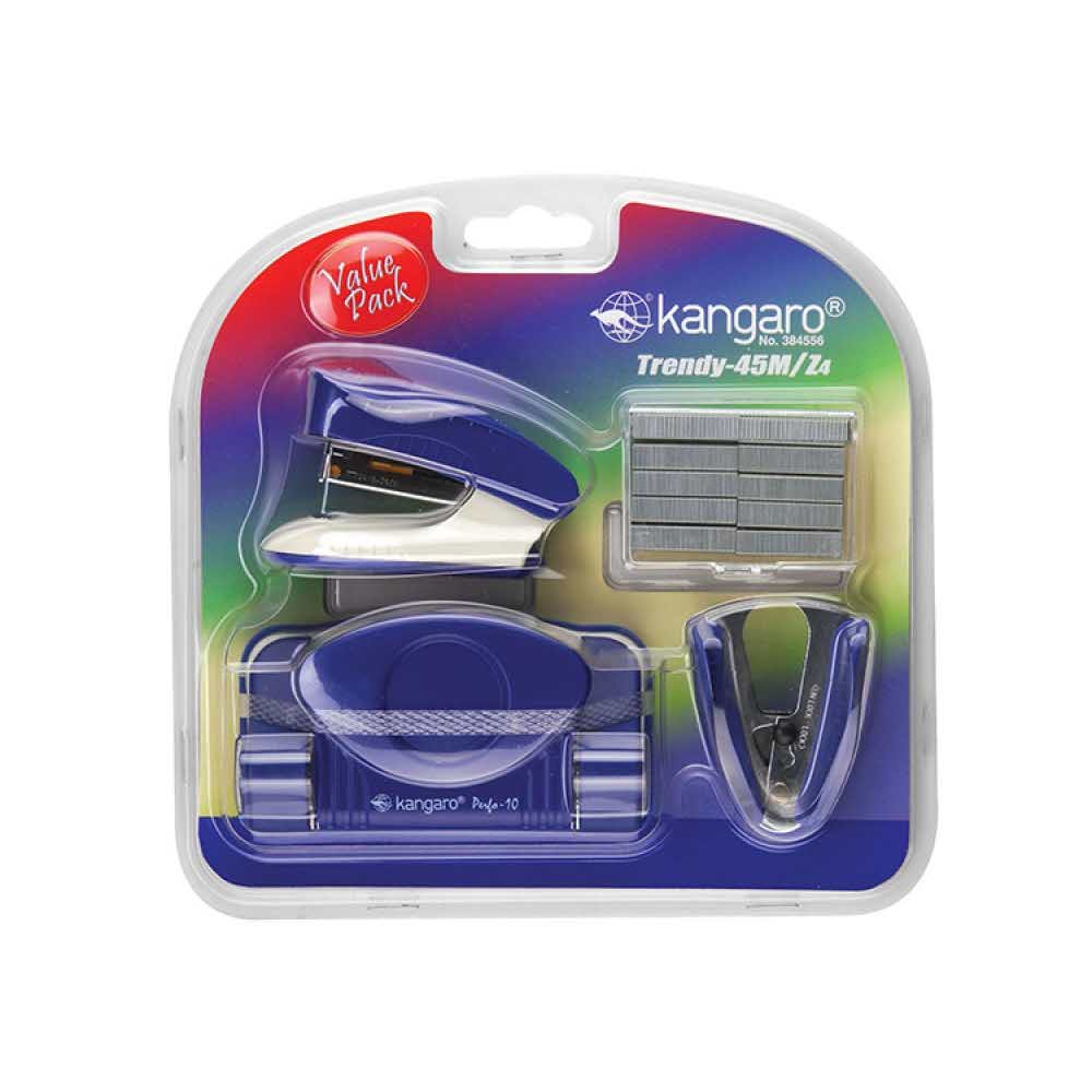 sprzęt biurowy 4 alibiuro.pl Zestaw KANGARO Trendy 45M Z4 4w1 blister niebieski 20