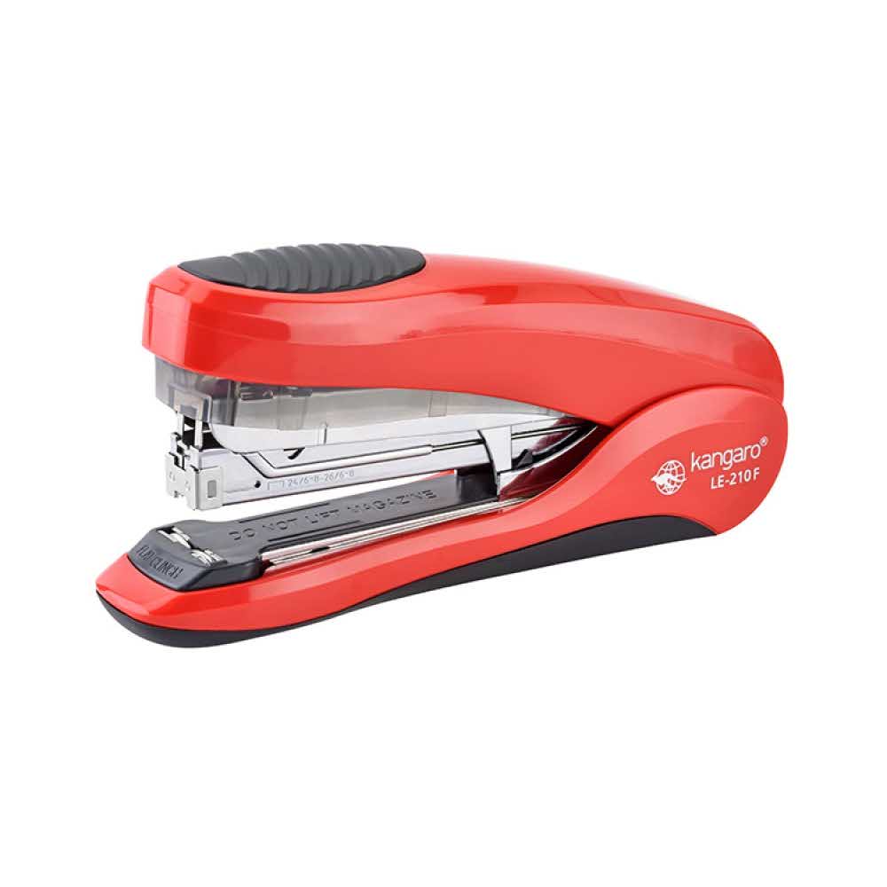 sprzęt biurowy 4 alibiuro.pl Zszywacz KANGARO LE 210F zszywa do 40 kartek czerwony 89