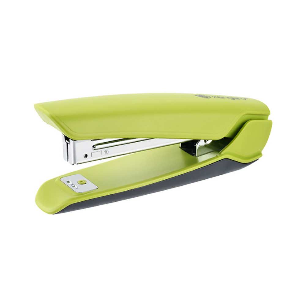 sprzęt biurowy 4 alibiuro.pl Zszywacz KANGARO Nowa 10 S zszywa do 15 kartek plastikowy w pudełku PP zielony 26