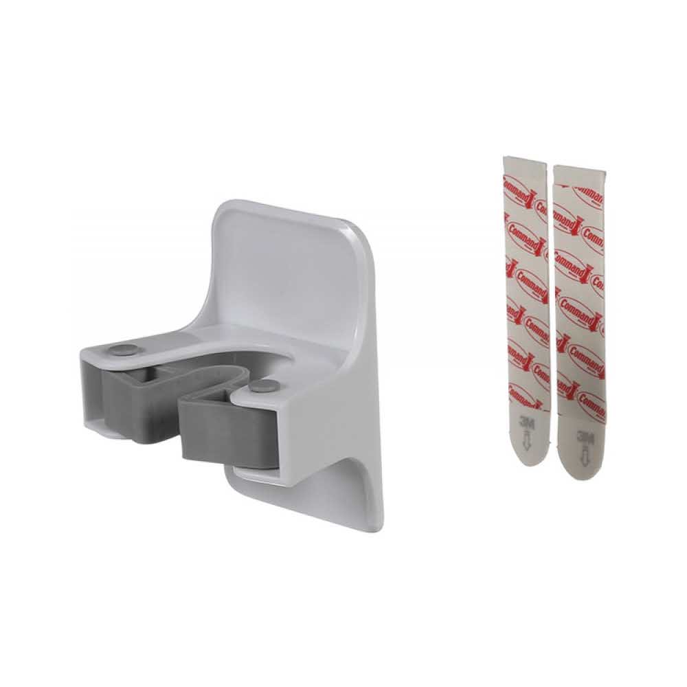 stojak na ulotki 4 alibiuro.pl Uchwyt na szczotki COMMAND 17007 1 uchwyt 2 duże paski biały 61