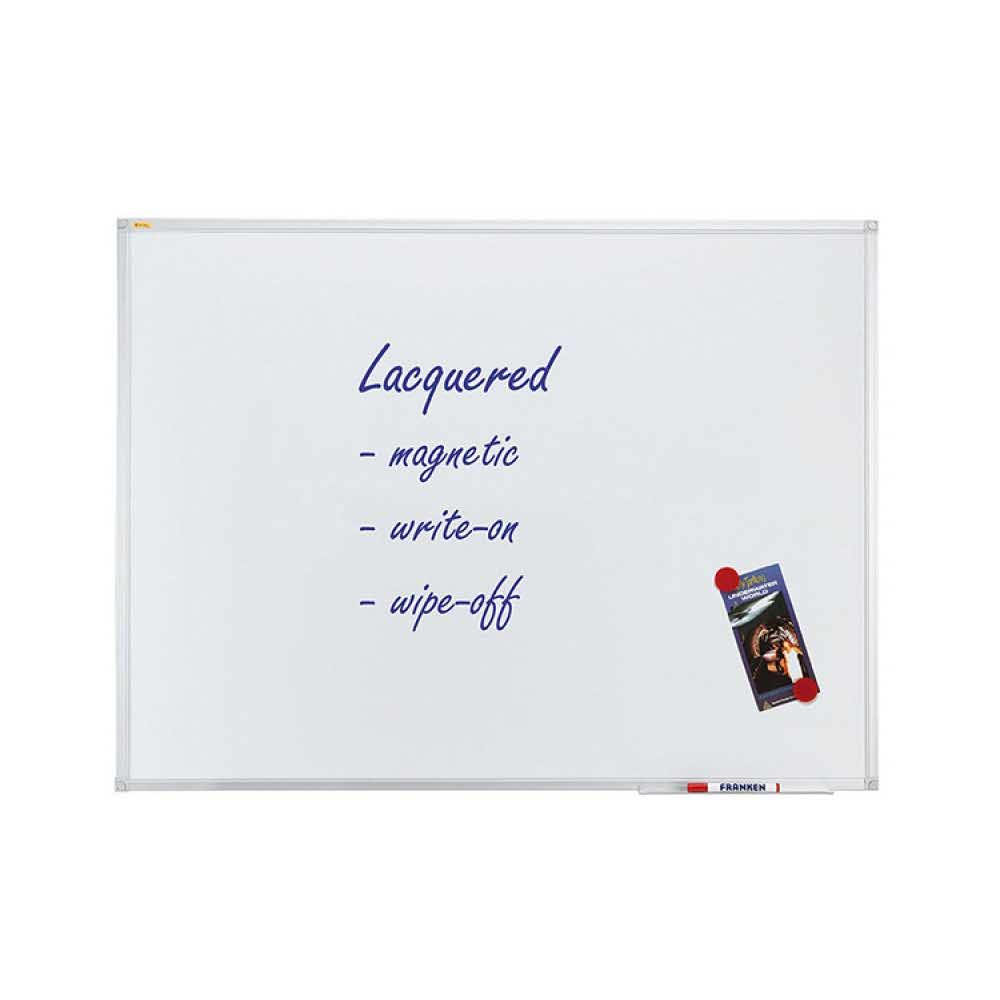 tablica lakierowana panoramiczna 4 alibiuro.pl Tablica suchoś. magn. FRANKEN Xtra Line 120x90cm lakierowana rama alu. 20