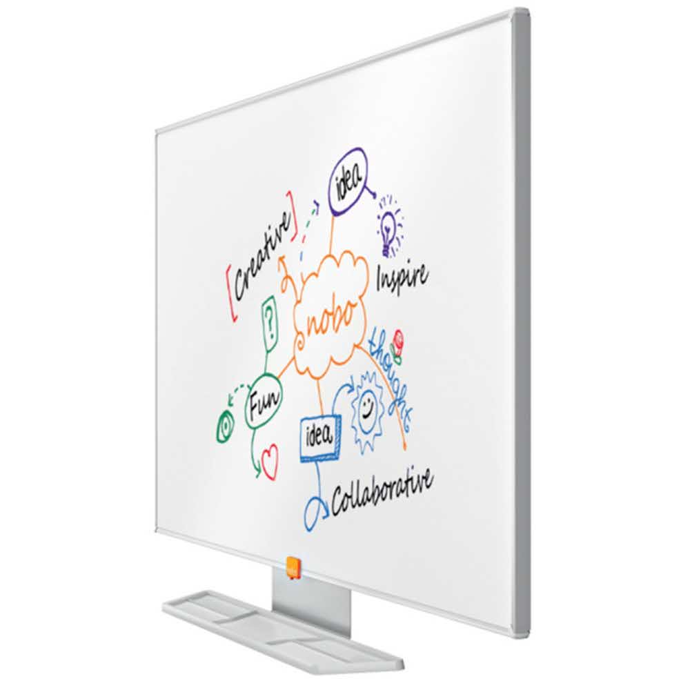 tablica obrotowo jedzna 4 alibiuro.pl Tablica suchoś. magn. NOBO 90x51cm panoramiczna 40 Inch ceramiczna rama aluminiowa 80