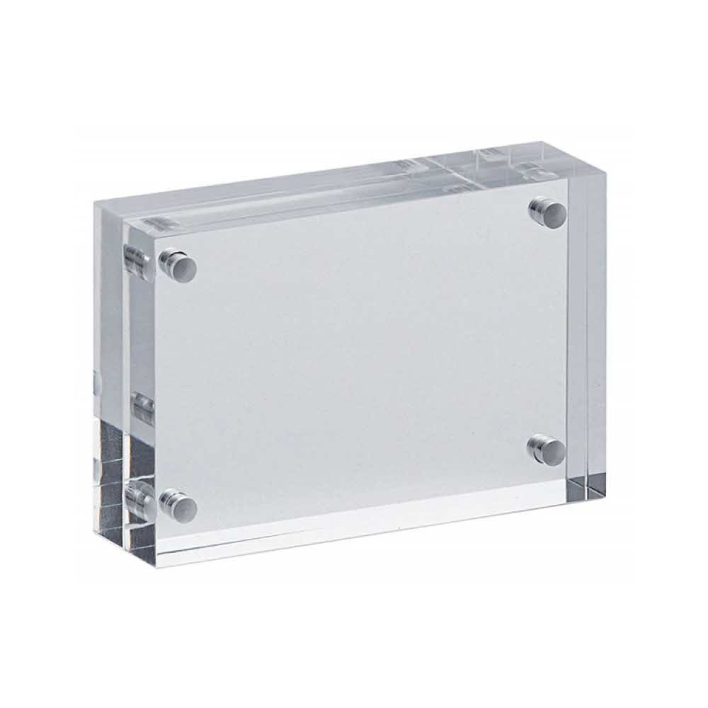 tablice i prezentacja 4 alibiuro.pl Ramka na zdjęcia MAUL akrylowa 75x50x20mm transparentna 26