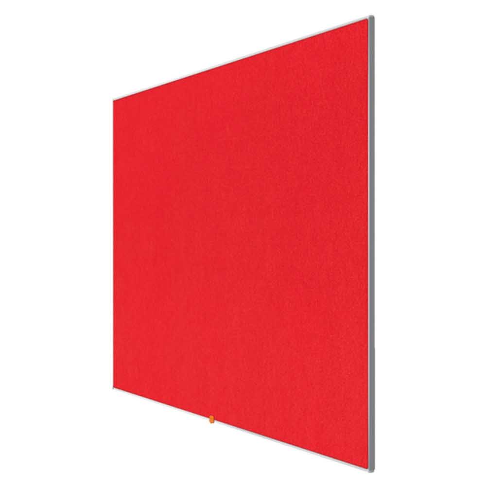 tablice i prezentacja 4 alibiuro.pl Tablica filcowa NOBO 189x107cm panoramiczna 85 Inch czerwona 35