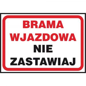 tabliczki 2 alibiuro.pl ZNAK BEZPIECZEŃSTWA Z 41P PT 250x350 49