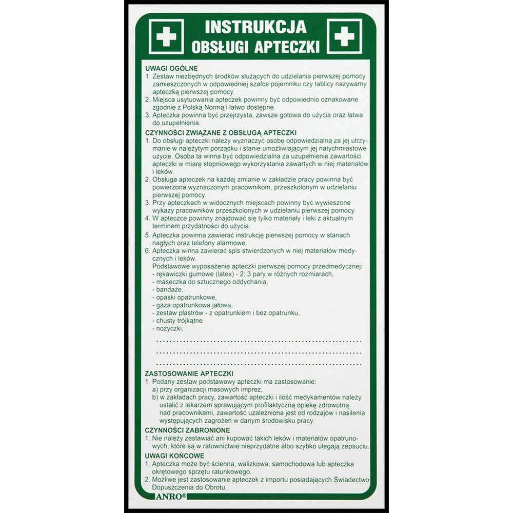 tabliczki 2 alibiuro.pl ZNAK BEZPIECZEŃSTWA Z IB10 P 110x220 84