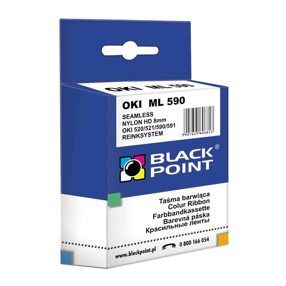 taśmy do drukarek igłowych 3 alibiuro.pl KBPO520 Ribbon BP Oki ML 520 590 BlackPoint KBPO520 BTOK0520BBW 8