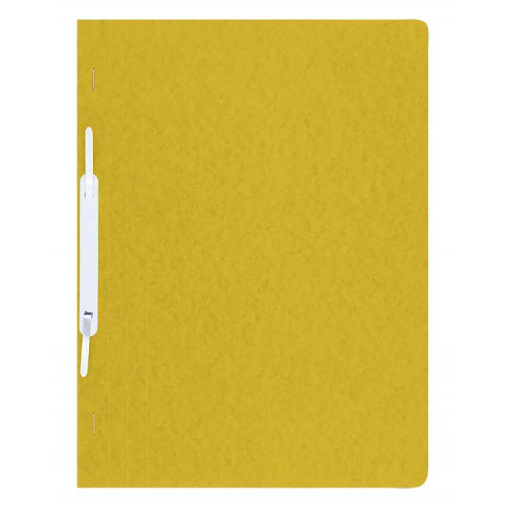 teczka biurowa 4 alibiuro.pl Skoroszyt DONAU preszpan A4 twardy 390gsm żółty 22