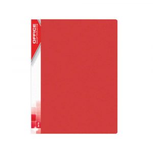 teczka biurowa 4 alibiuro.pl Teczka ofertowa OFFICE PRODUCTS PP A4 520mikr. 10 koszulek czerwona 66