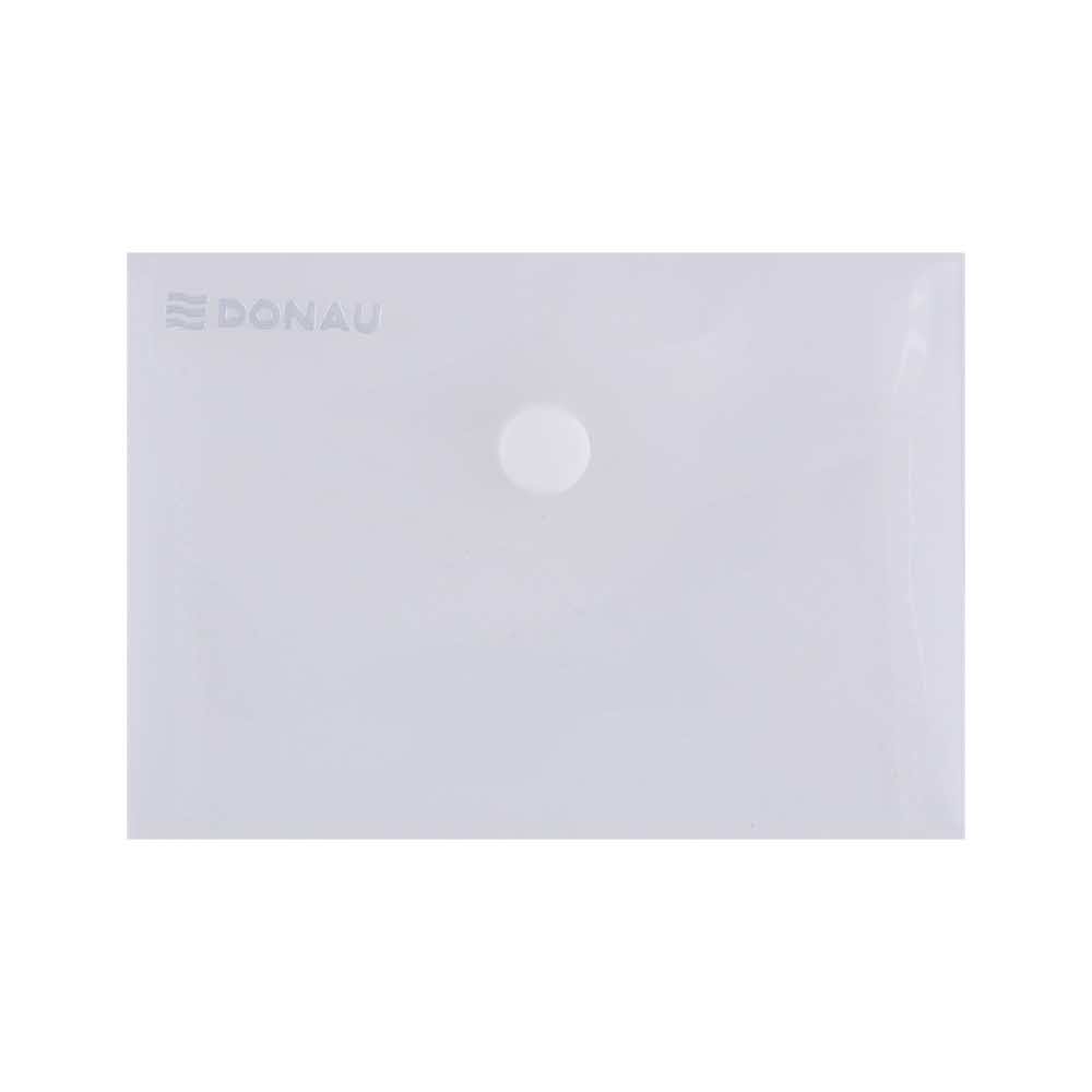 teczka segregująca 4 alibiuro.pl Teczka kopertowa DONAU zatrzask PP A7 180mikr. transparentna 96