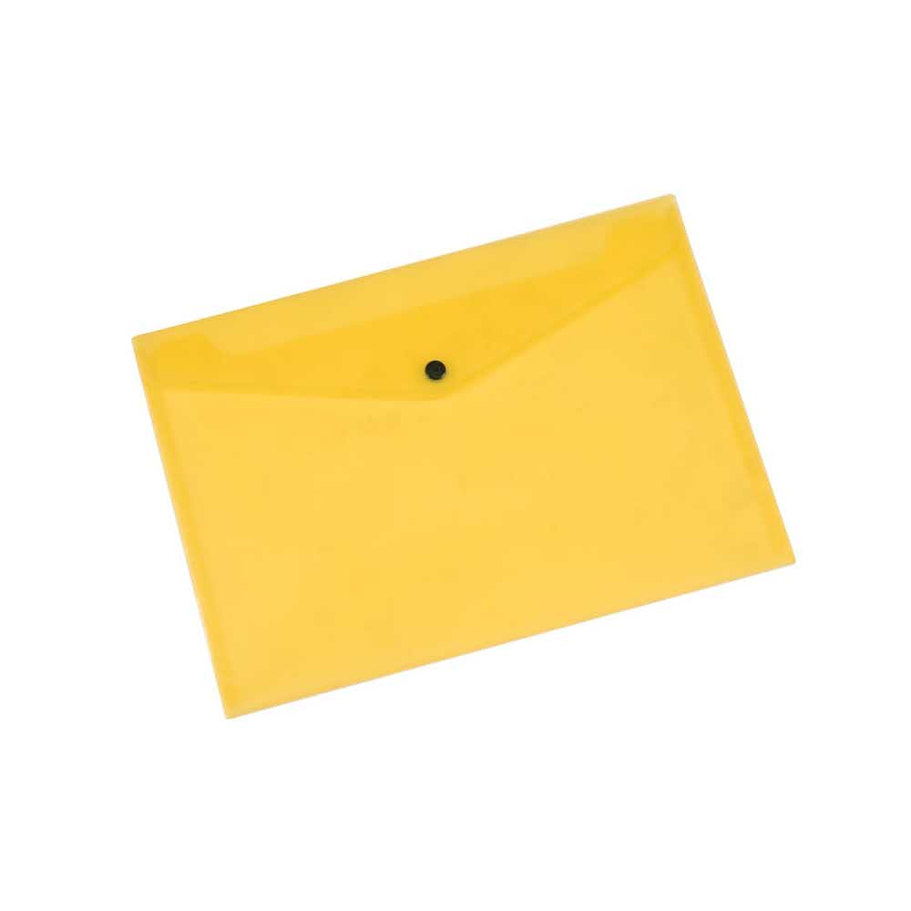 teczka segregująca 4 alibiuro.pl Teczka kopertowa Q CONNECT zatrzask PP A4 172mikr. transparentna żółta 56