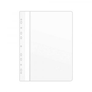 teczki 4 alibiuro.pl Skoroszyt DONAU PVC A4 twardy 150 160mikr. wpinany biały 89