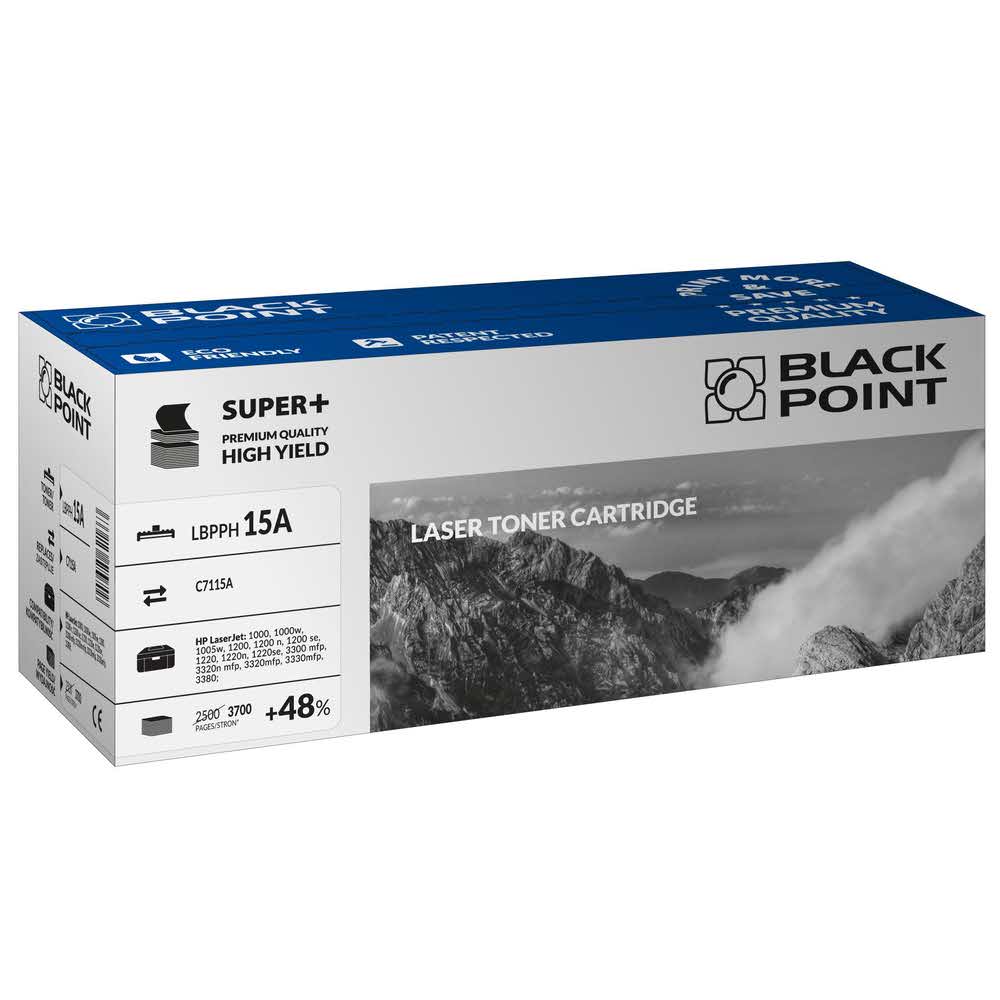 toner zamiennik 3 alibiuro.pl LBPPH15A Toner BP S HP C7115A BlackPoint LBPPH15A BLH1200BCBW 18