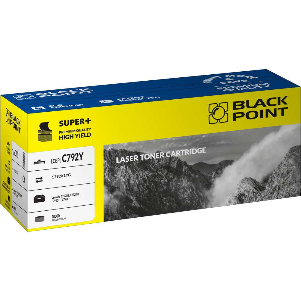 toner zamiennik 3 alibiuro.pl LCBPLC792Y Toner BP Lexmark C792X1YG BlackPoint LCBPLC792Y BLLOPLC792YBW 42
