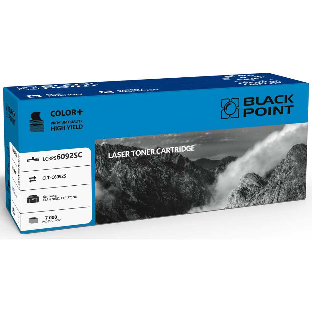 toner zamienny 3 alibiuro.pl LCBPS6092SC Toner BP Sam CLT C6092S BlackPoint LCBPS6092SC BLS6092BCBW 26