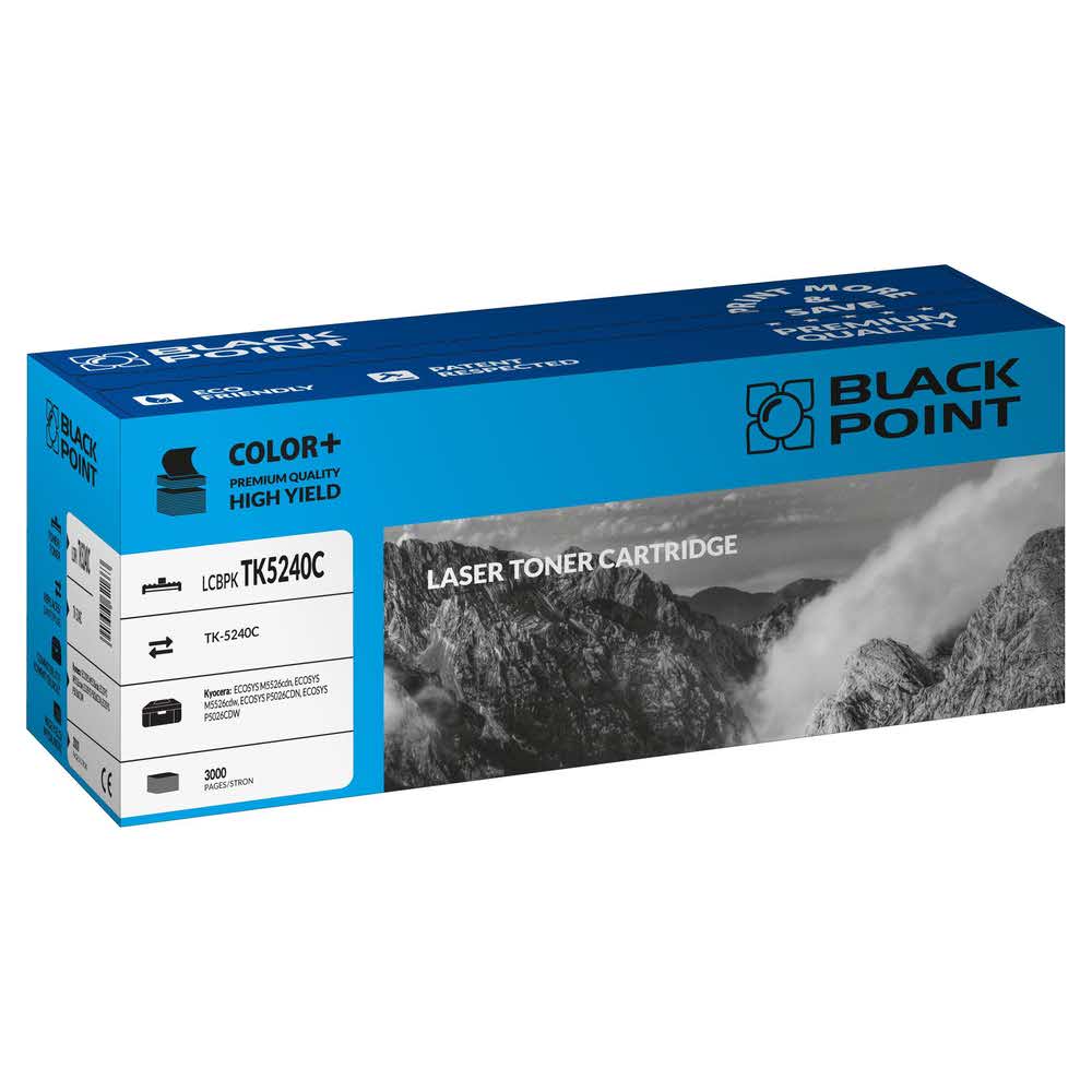 tonery zamienniki 3 alibiuro.pl LCBPKTK5240C Toner BP Kyocera TK 5240C BlackPoint LCBPKTK5240C BLKYOTK5240CBW 6