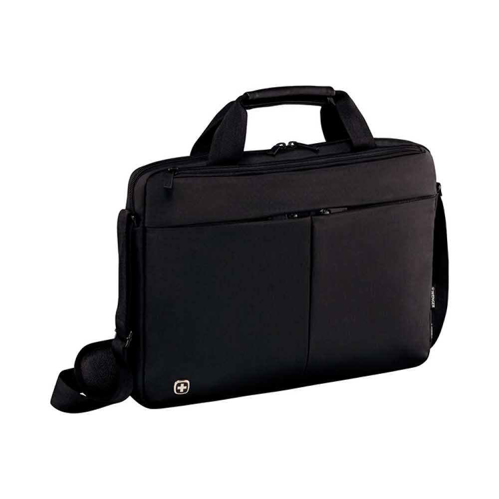 torby komputerowe 4 alibiuro.pl Torba na laptopa WENGER Slim Format 16 Inch 410x280x90mm czarna 30