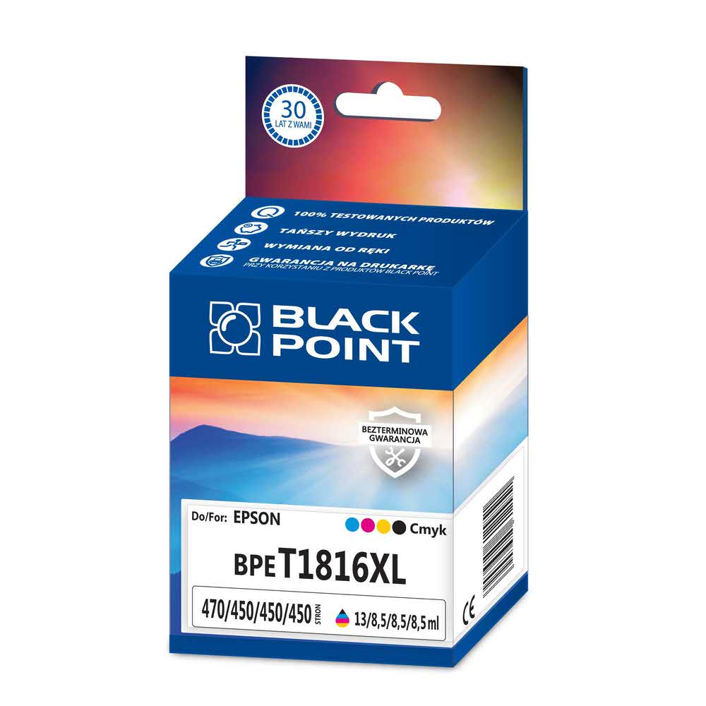 tusz zamiennik 3 alibiuro.pl BPET1816XL Multipack BP Epson T1816 BlackPoint BPET1816XL SGE1816CMYK 38