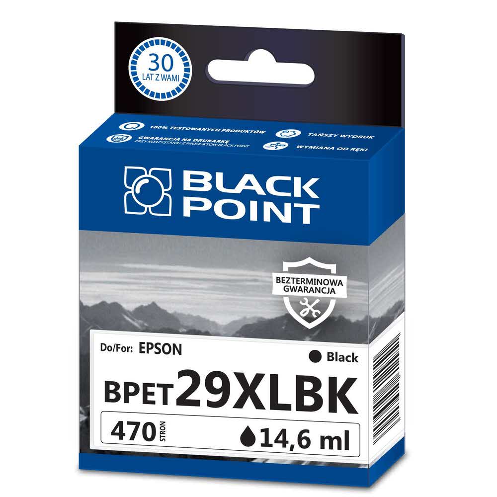 tusz zamiennik 3 alibiuro.pl BPET29XLBK Ink Tusz BP Epson C13T29914012 BlackPoint BPET29XLBK SGE29BKB 12