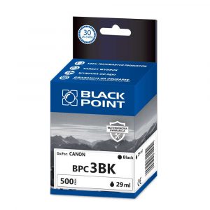 tusz zamienny 3 alibiuro.pl BPC3BK Ink Tusz BP Canon BCI 3BK BlackPoint BPC3BK SGCBC30BKB 88