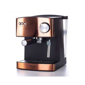 urządzenia biurowe 4 alibiuro.pl Ekspres do kawy ADLER AD 4404 ciśnieniowy 1 6L aluminium miedziany 25